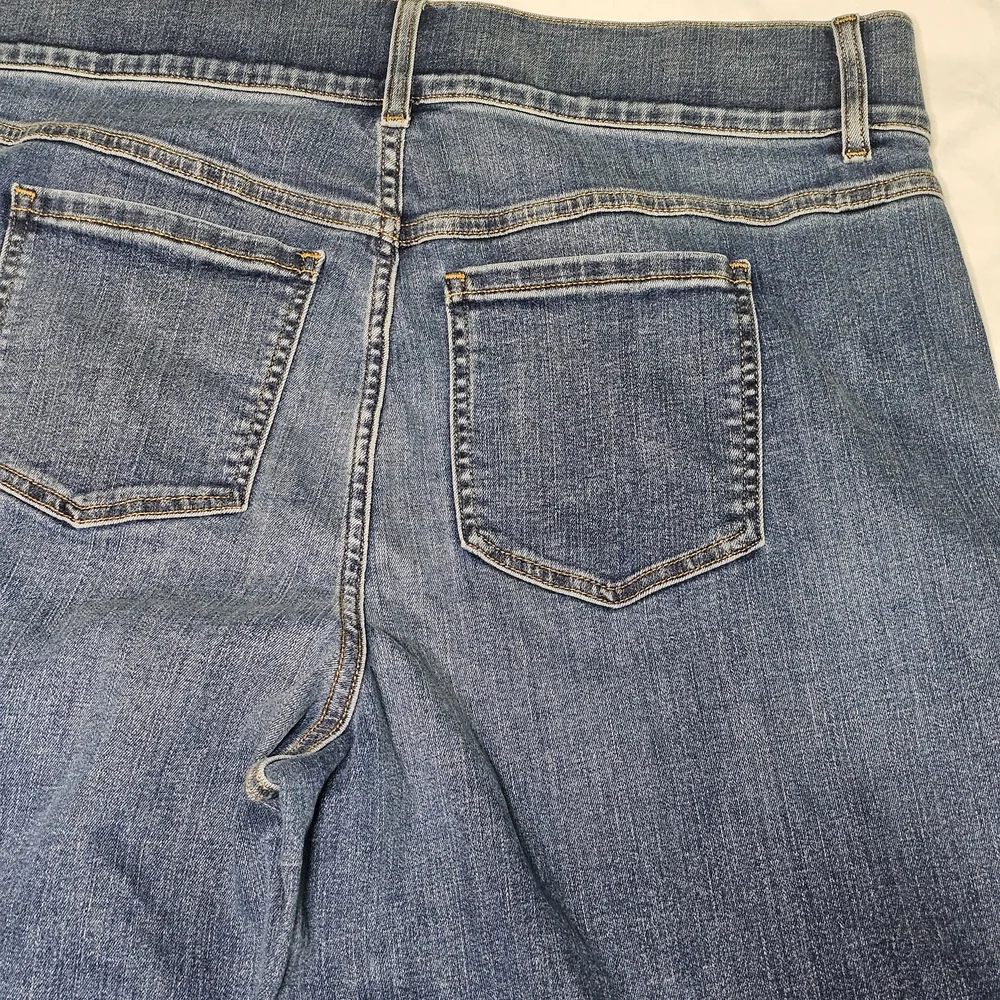 Spanx Wide Leg Stretch Jeans Women's Plus Size 2X - NWT Pull-on - Picture 9 of 10